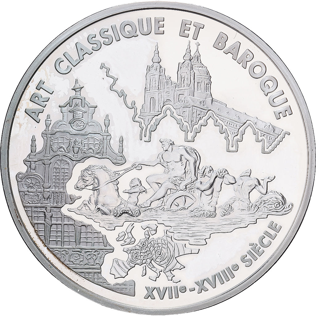 França, 6.55957 Francs, Europa - L'art classique et baroque, 2000, Paris