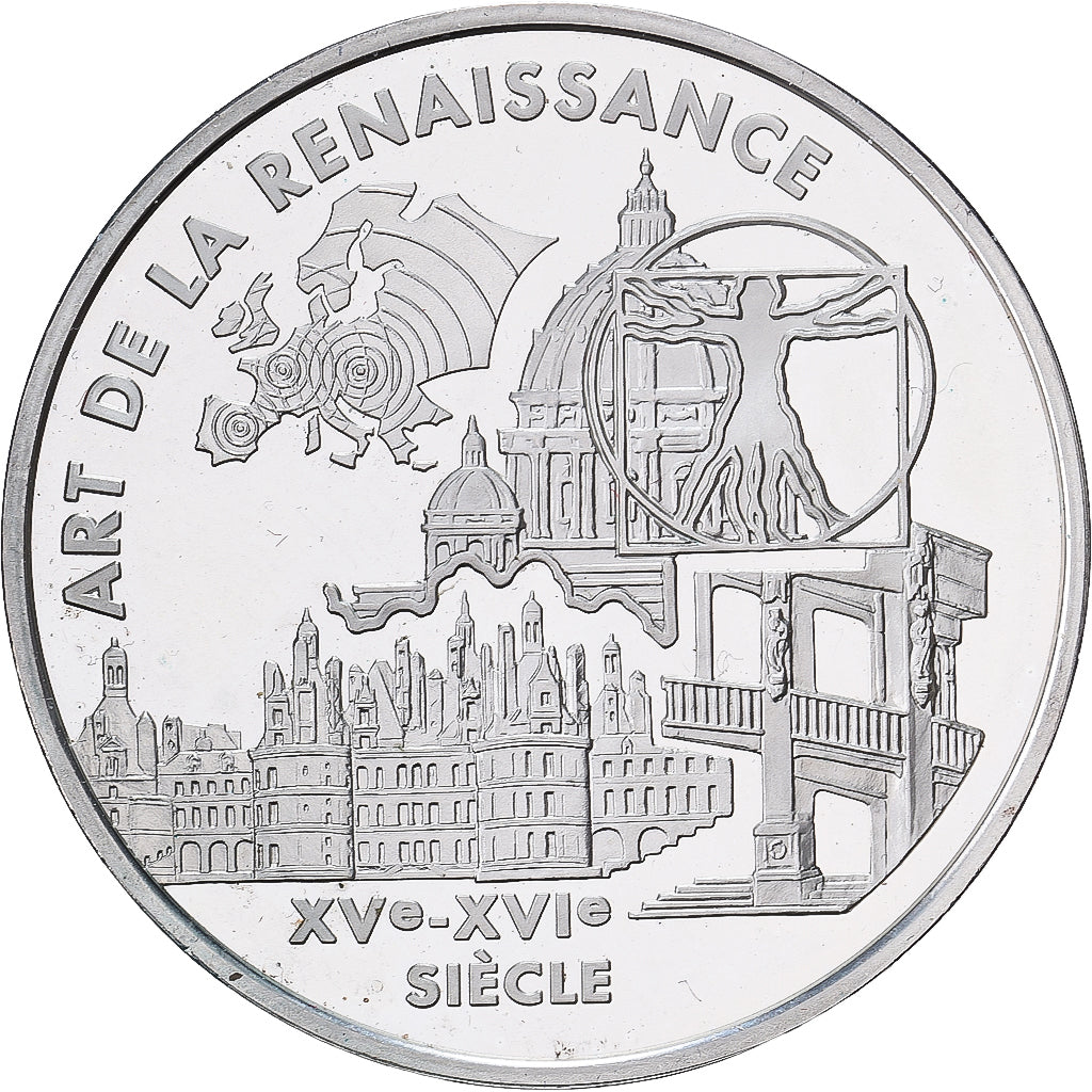 Moneta, Francja, Europa - L'art de la Renaissance, 6.55957 Francs, 2000, Paris