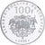 France, 100 Francs, 1996, Proof, Silver, AU(55-58), KM:1138
