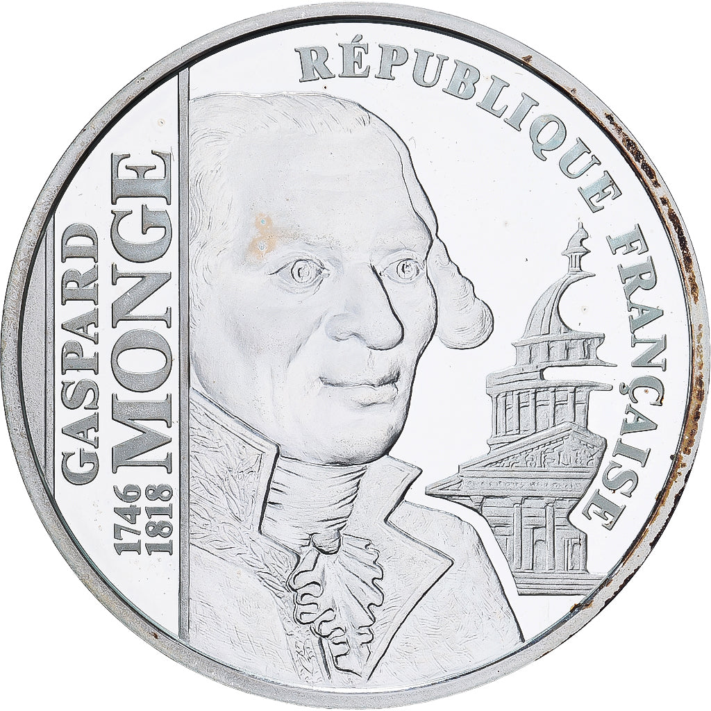 Frankreich, 100 Francs, Gaspard MONGE, 1998, PP, Silber, VZ, Gadoury:C85