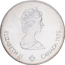 Canada, Elizabeth II, 5 Dollars, 1976, Royal Canadian Mint, Silver, MS(64)