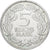 NIEMCY, REP. WEIMARSKA, 5 Mark, 1925, Stuttgart, Srebro, AU(50-53), KM:47