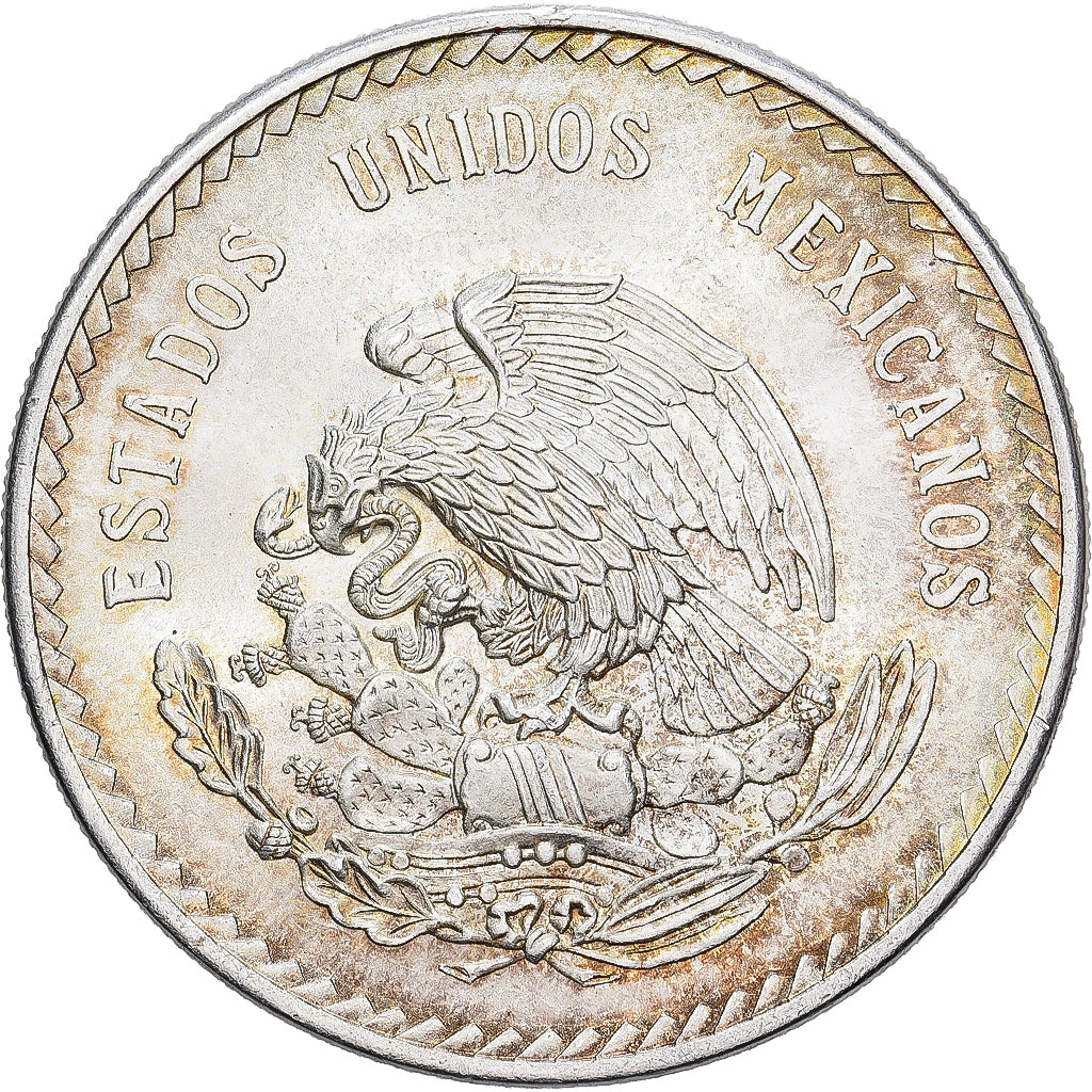 México, 5 Pesos, 1947, Mexico City, Plata, SC, KM:465