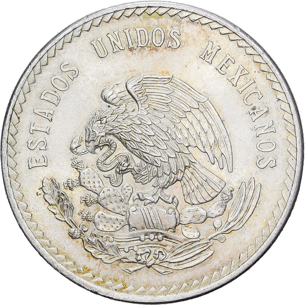 México, 5 Pesos, 1948, Mexico City, Plata, EBC+, KM:465