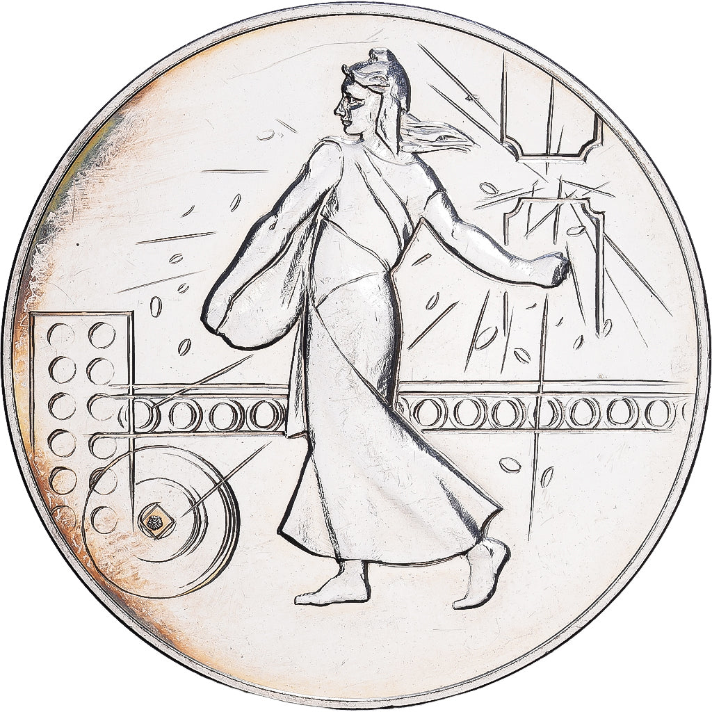 Francja, Module de 50 Francs, PESSAC, ND (1973), MDP, Srebro, AU(50-53)