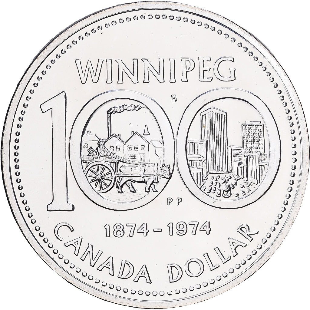 Canada, Elizabeth II, Dollar, 1974, Royal Canadian Mint, Argento, SPL+, KM:88a