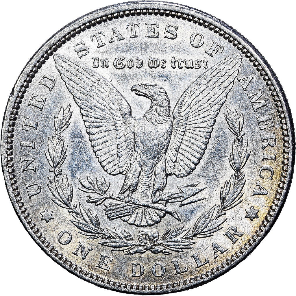 Vereinigte Staaten, Morgan dollar, 1889, Philadelphia, Silber, SS, KM:110