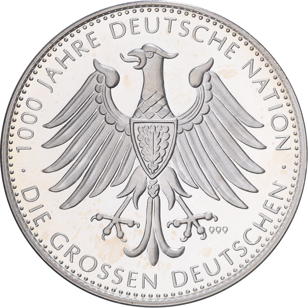 Deutschland, Medaille, Paul von Hindenburg, Silber, VZ