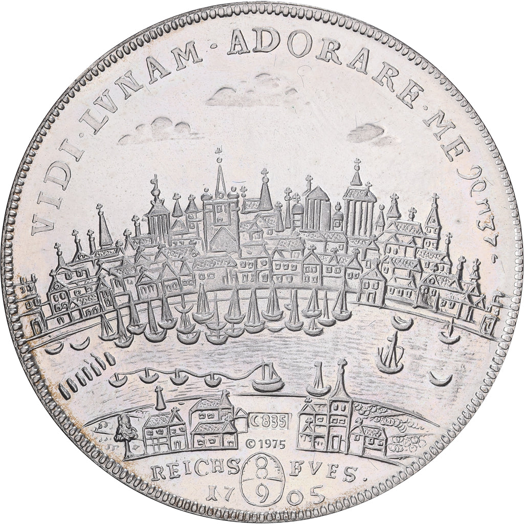 Germany, Medal, Joseph I, Thaler, Ville de Cologne, 1975, Silver, Réplique