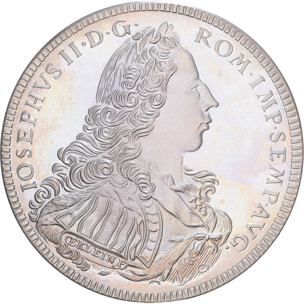 Germany, Medal, Joseph II, Thaler, Nuremberg, 1974, Silver, Réplique, MS(63)