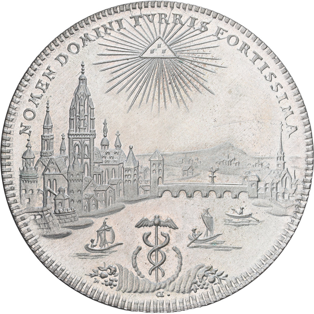 Niemcy, medal, Srebro, Ville Libre de Francfort, reproduction de Thaler