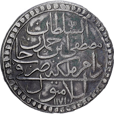 Turquía, Mustafa III, 2 Zolota, 1764 (1171//8), Islambul, Vellón, MBC