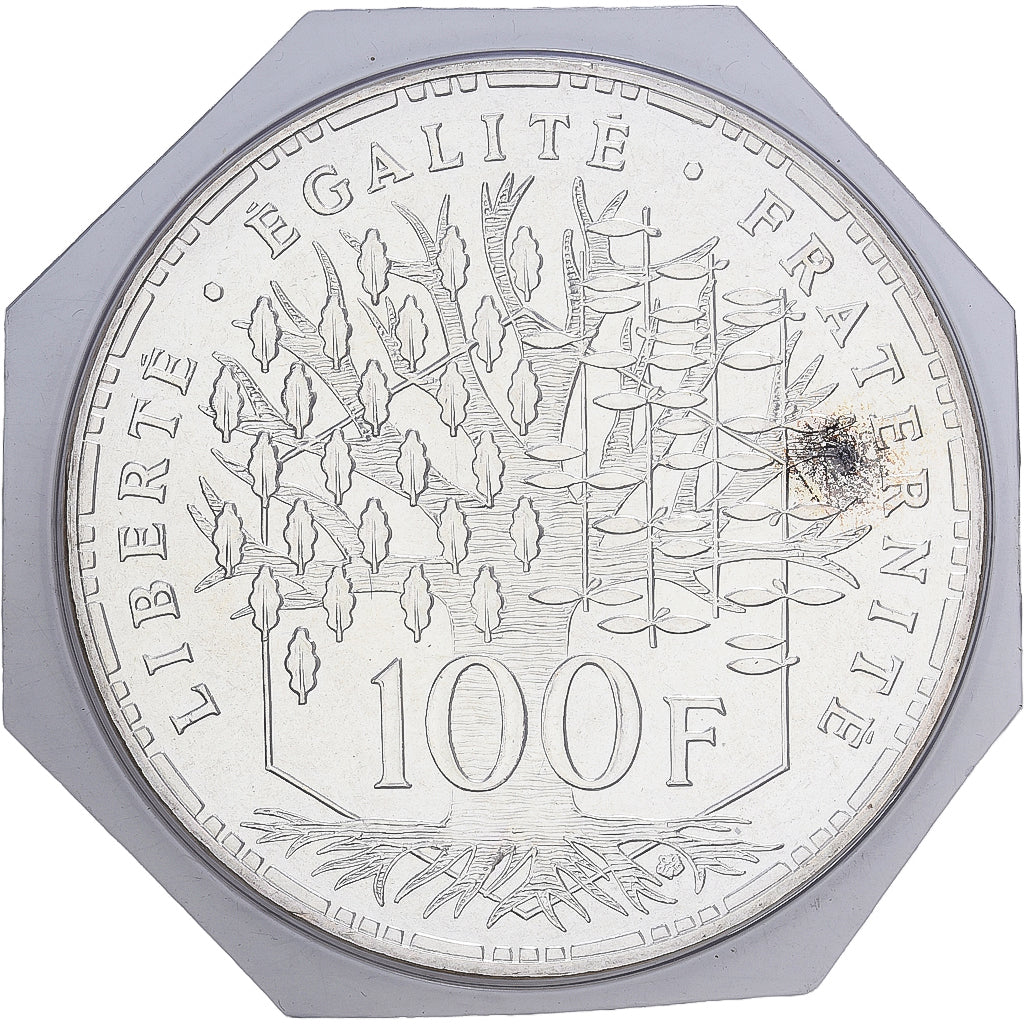 Frankreich, 100 Francs, Panthéon, 1982, Paris, FDC, Silber, STGL, Gadoury:898