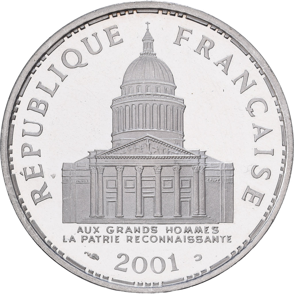 Frankreich, 100 Francs, 2001, BE, Silber, SS+, Gadoury:898 a