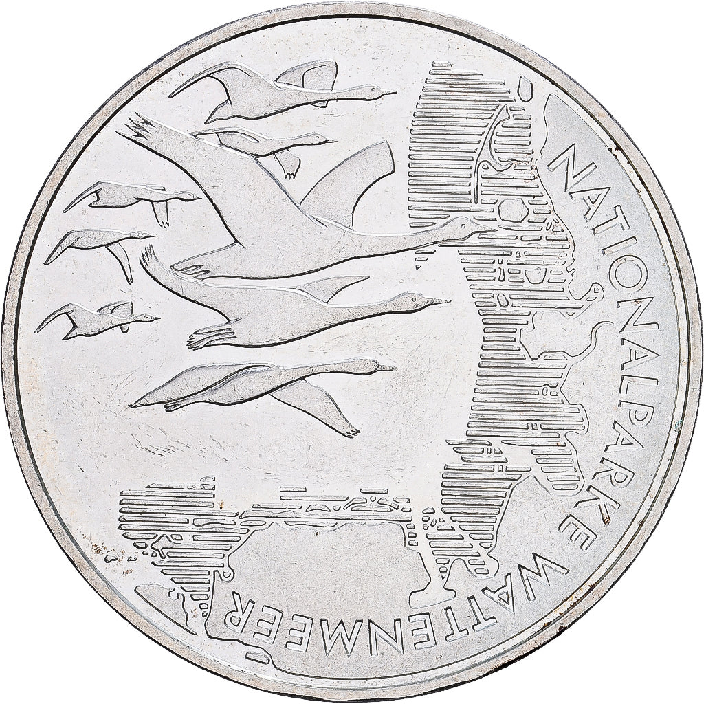 Germany, 10 Euro, Nationalparke Wattenmeer, 2004, Hamburg, Silver, MS(60-62)