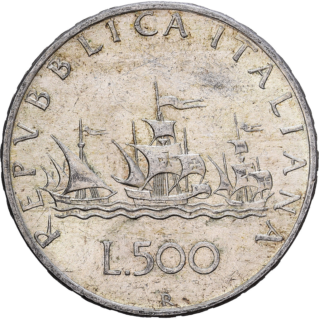 Italien, 500 Lire, 1959, Rome, Silber, SS, KM:98