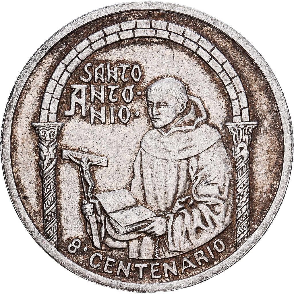 Portugal, 500 Escudos, Santo Antonio, 1995, Srebro, AU(50-53), KM:686