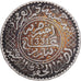 Marokko, Yusuf, 1/2 Rial, 5 Dirhams, AH 1331/1913, bi-Bariz, Silber, SS, KM:32