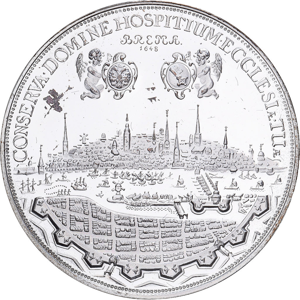 Germany, Medal, Bremen, 1979, Silver, Restrike, AU(55-58)