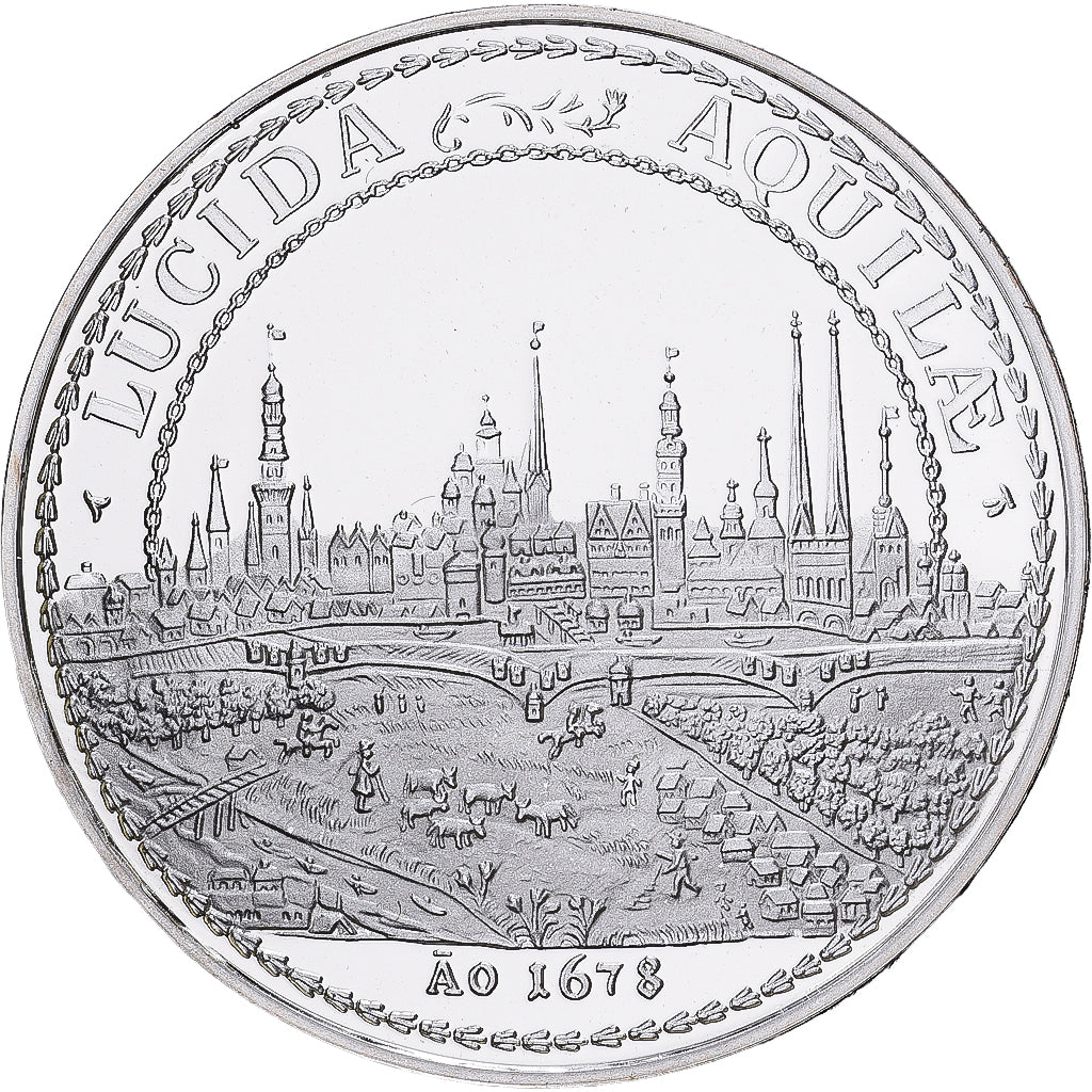 Germany, Medal, Lucida Aquilae, 1990, Silver, Restrike, MS(63)