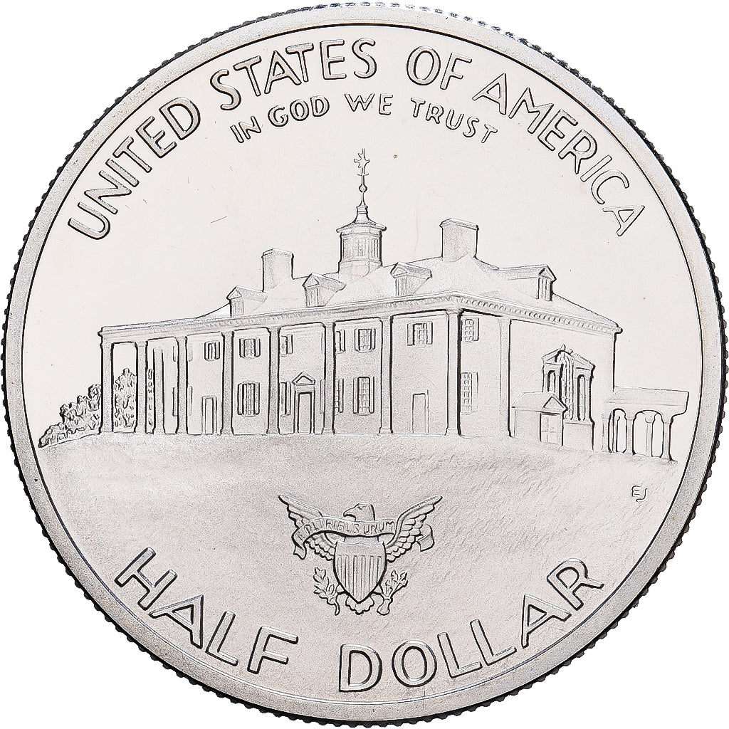 Estados Unidos da América, Half Dollar, 1982, U.S. Mint, Proof, Prata, MS(63)