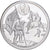 France, Medal, Landing on the Moon, N.Amstrong, Silver, MS(63)