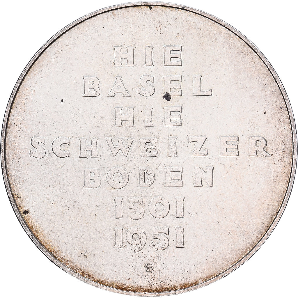 Switzerland, Medal, 450e anniversaire de l'adhésion de Bâle à la