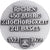 Schweiz, Medaille, 450 ans de l'intégration de Riehen à Bâle, 1972, Silber