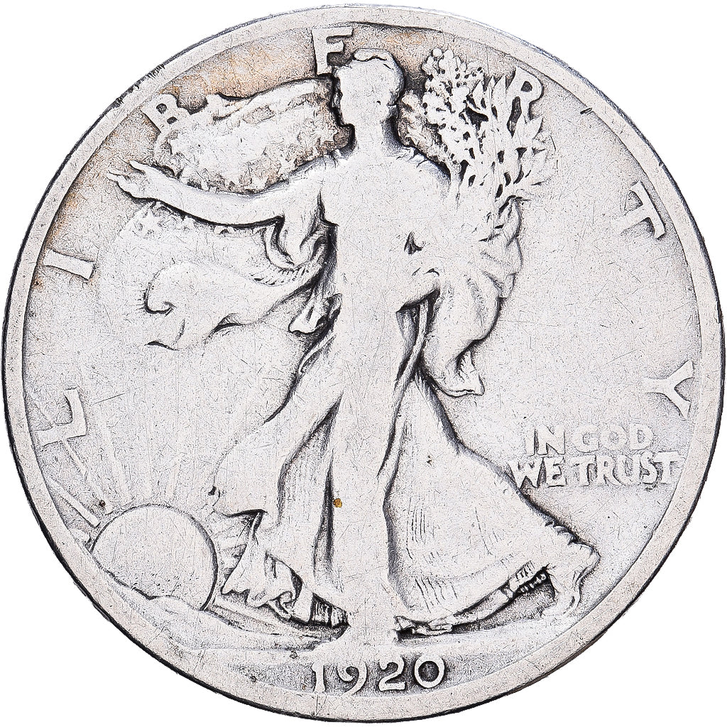 Estados Unidos da América, Half Dollar, Walking Liberty Half Dollar, 1920