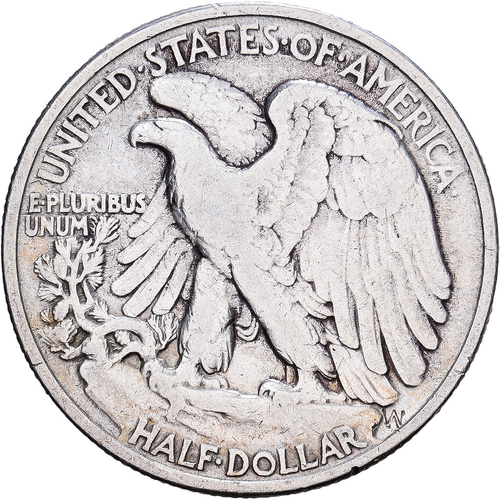 Estados Unidos da América, Half Dollar, Walking Liberty, 1939, Philadelphia