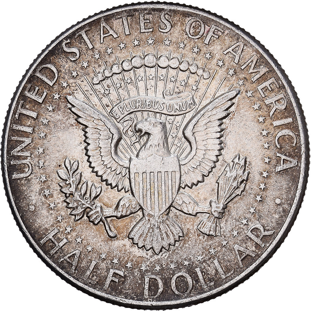 Estados Unidos da América, Half Dollar, Kennedy, 1964, Philadelphia, Prata