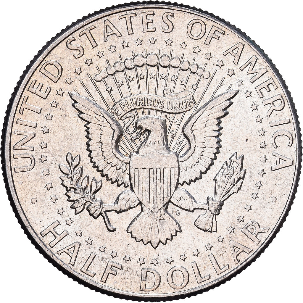 Estados Unidos da América, Half Dollar, Kennedy, 1964, Philadelphia, Prata