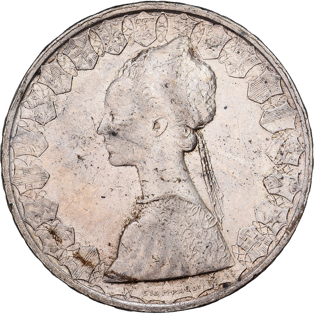 Italy, 500 Lire, 1958, Rome, Silver, VF(30-35), KM:98