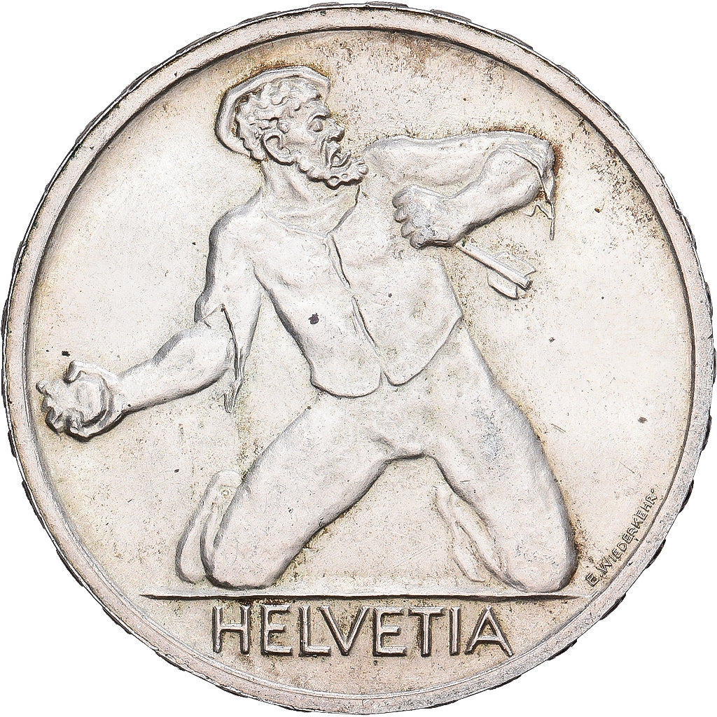 Monnaie, Suisse, 5 Francs, 1944, Bern, SUP+, Argent, KM:45
