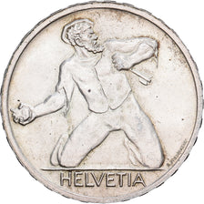 Moneda, Suiza, 5 Francs, 1944, Bern, EBC+, Plata, KM:45