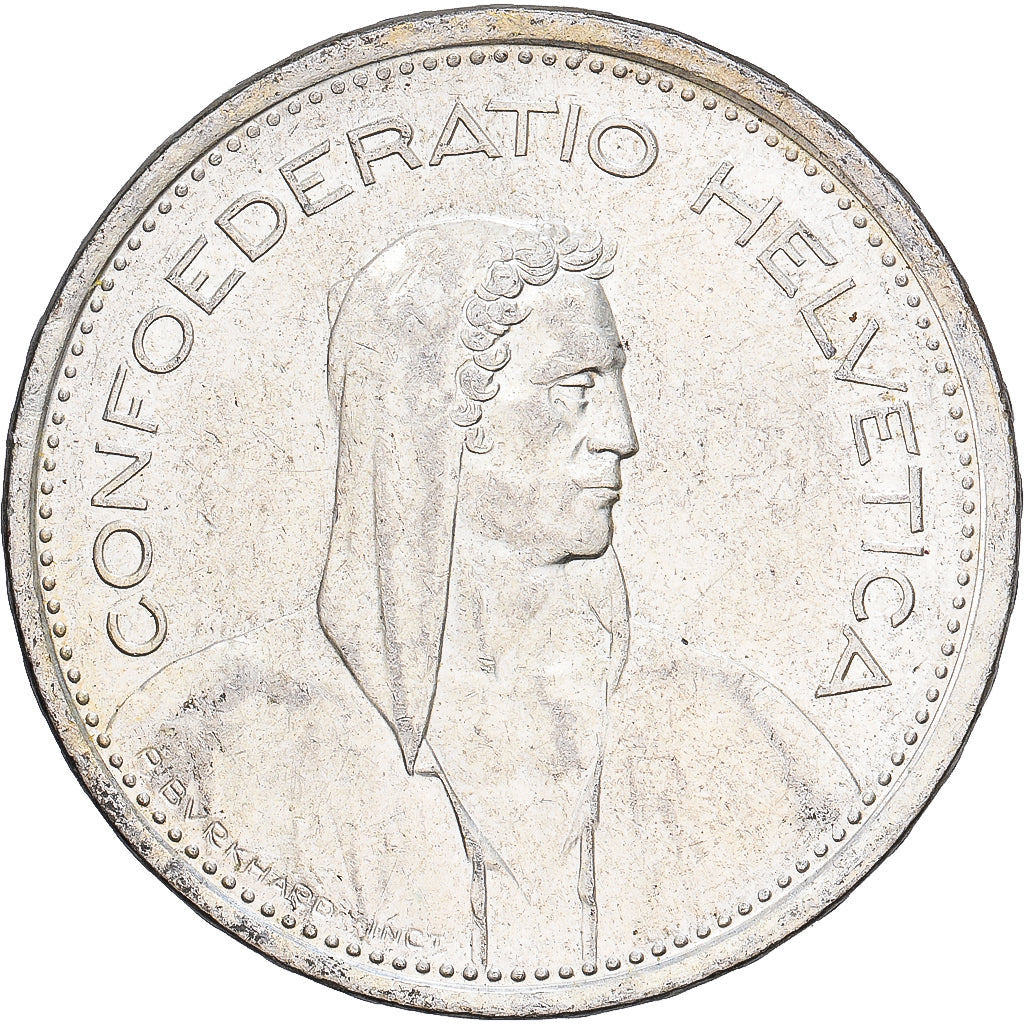 Switzerland, 5 Francs, 1969, Bern, Silver, AU(55-58), KM:40