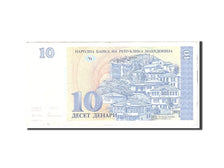 Banknote, Macedonia, 10 Denari, 1993, Undated, KM:9a, EF(40-45)