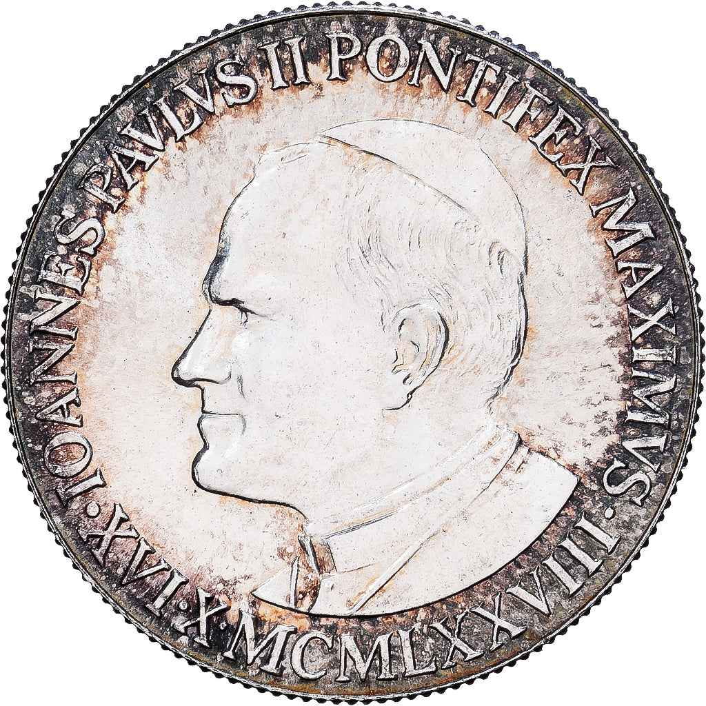 CIUDAD DEL VATICANO, medalla, Jean-Paul II, 1981, Plata, SC