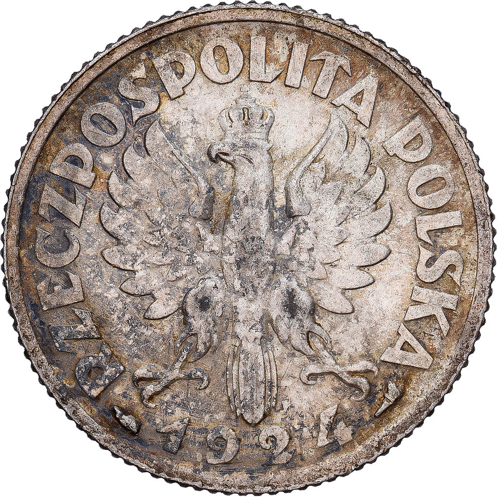 Pologne, Zloty, 1924, Argent, TTB, KM:15