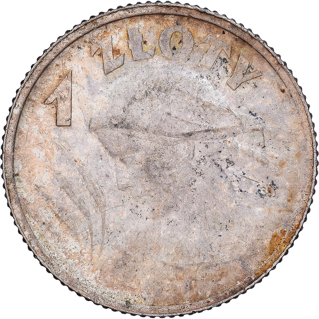 Pologne, Zloty, 1924, Argent, TTB, KM:15