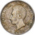 Ecuador, Sucre, Un, 1934, Philadelphia, Zilver, FR+, KM:72