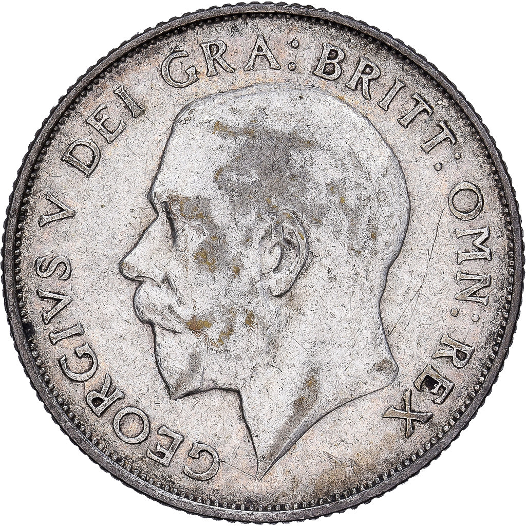 Great Britain, George V, Shilling, 1924, Silver, VF(30-35), KM:816a