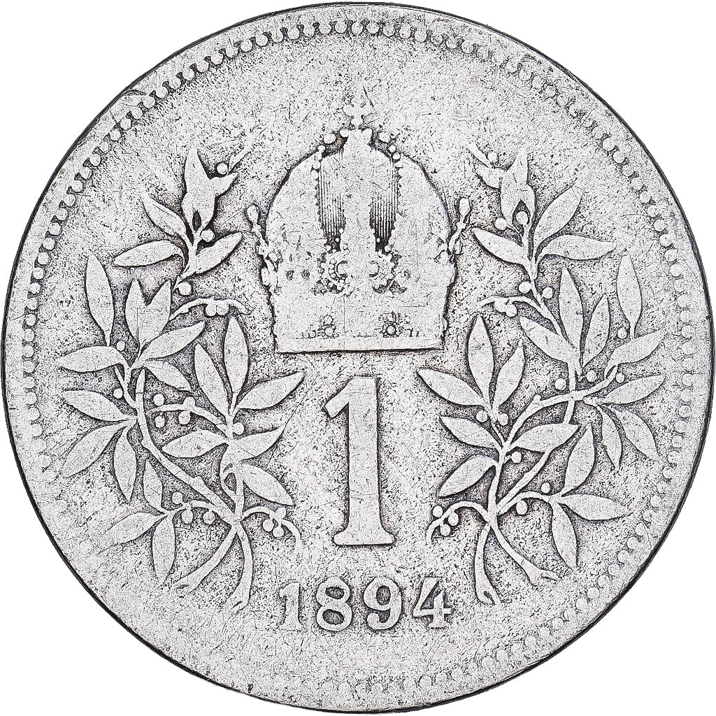Autriche, François-Joseph Ier, Corona, 1894, Argent, B+, KM:2804