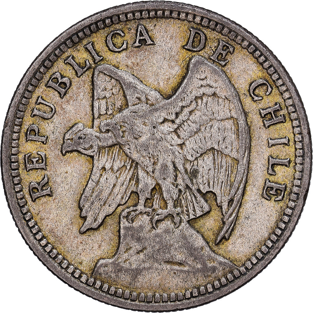 Chile, Peso, 1932, Silber, SS, KM:174