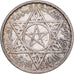 Maroc, Mohammed V, 100 Francs, 1953, Paris, Argent, TTB+, KM:52