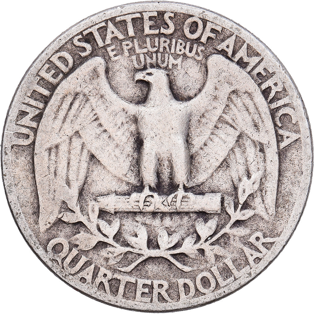 United States, Quarter, Washington, 1943, Philadelphia, Silver, VF(20-25)