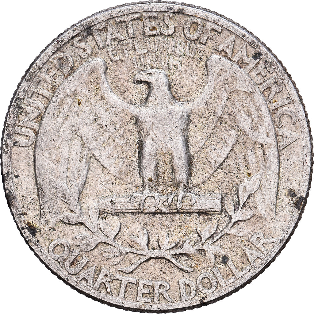 United States, Quarter, Washington, 1943, Philadelphia, Silver, VF(30-35)