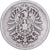 NIEMCY - IMPERIUM, Wilhelm I, Mark, 1875, Munich, Srebro, VF(30-35), KM:7