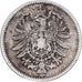 NIEMCY - IMPERIUM, Wilhelm I, Mark, 1881, Berlin, Srebro, VF(30-35), KM:7