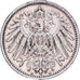 Niemcy, Wilhelm II, Mark, 1905, Berlin, Srebro, EF(40-45), KM:14